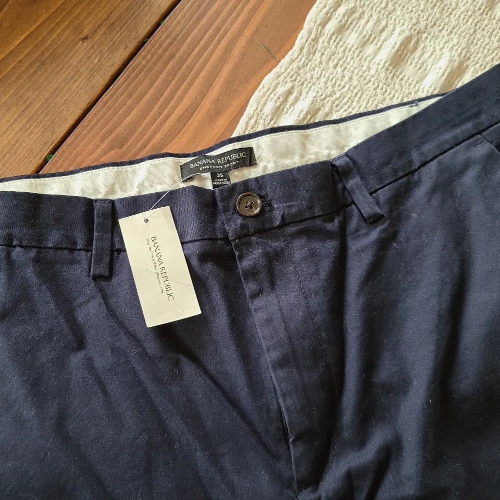 NWT Men's Banana Republic Emerson Short 35